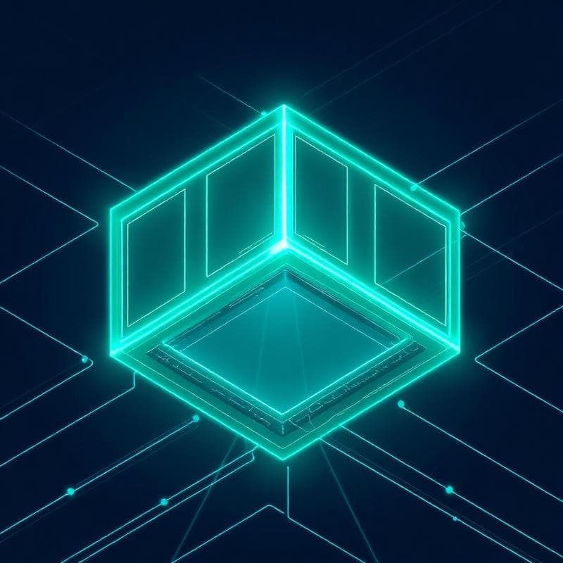 Wireframe 3D conceptual